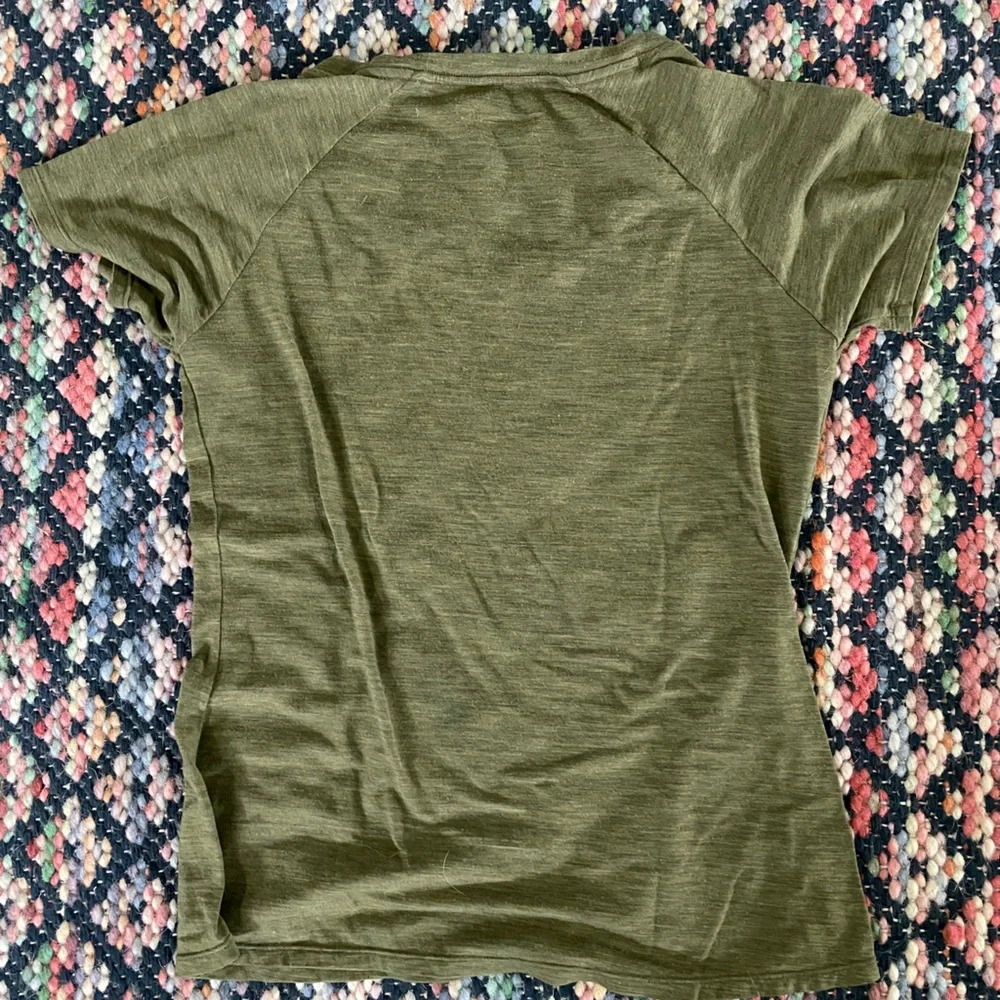 Olive Green Short Sleeve Women's Tee - Picture 2 of 2